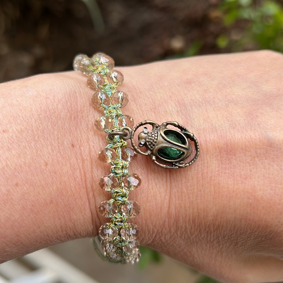 Egyptian Scarab Bracelet - Picture 14 of 16